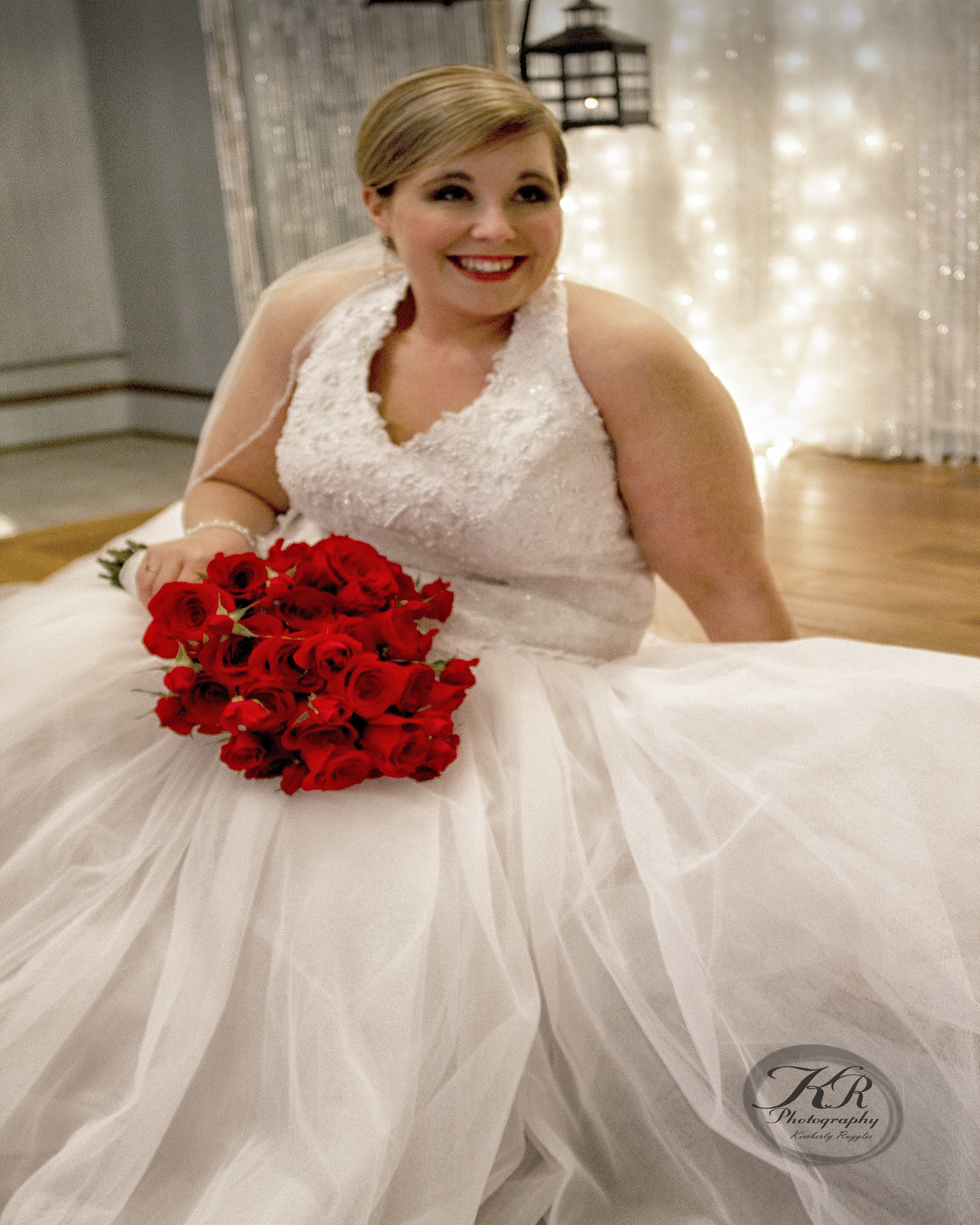 Bride at Trevitt Hall, Daltton, GA. wedding photography by KR photography cartersville, ga